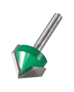 U*C045X1/4TC - Chamfer V Groove Bit 45 degrees x 1 inch diameter