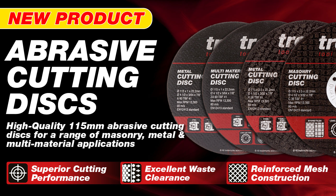 Abrasive Cutting Discs   High-performance abrasive cutting discs with a thin kerf, a range of disc solutions for cutting masonry, metal & mult-material applications.